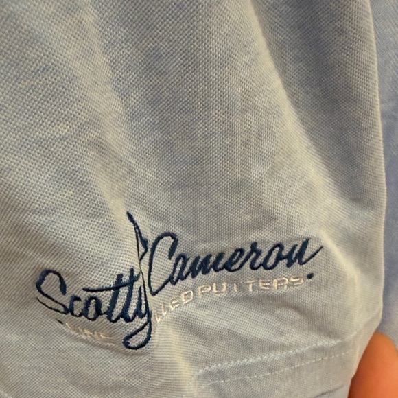 Scotty Cameron Sky Blue Polo Shirt - Picture 3 of 4